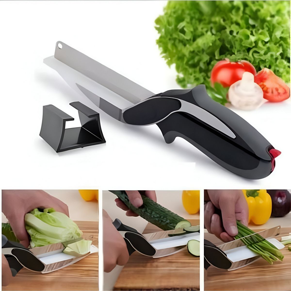 DAYOSHOP - Cuchillo Picadorcortador Manual De Verduras