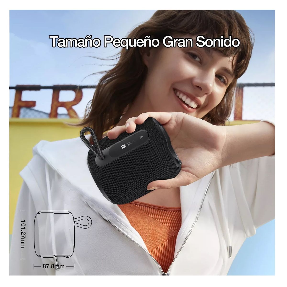 1 HORA - Parlante Portátil Inalámbrico 1hora BOC243
