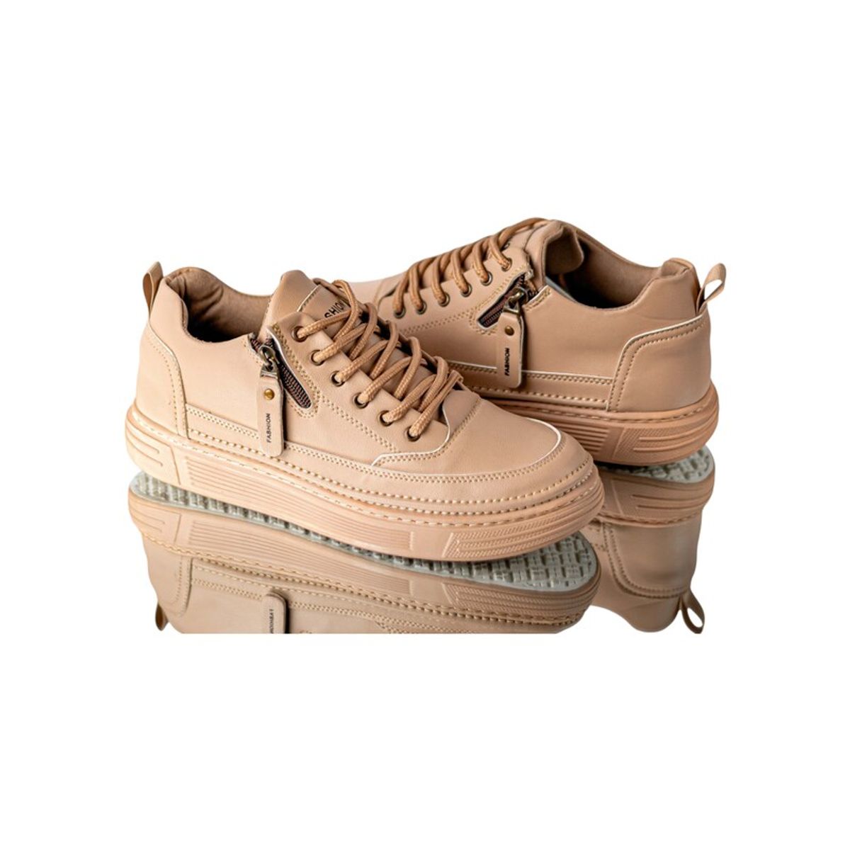 NACIONAL - Tenis Zipper Casuales Caballero