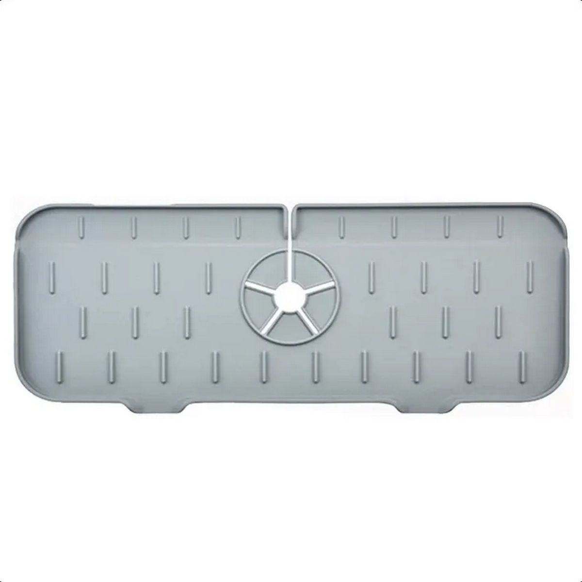 DAYOSHOP - Alfombrilla Tapete Salpicaduras De Agua Para Grifo Fregadero