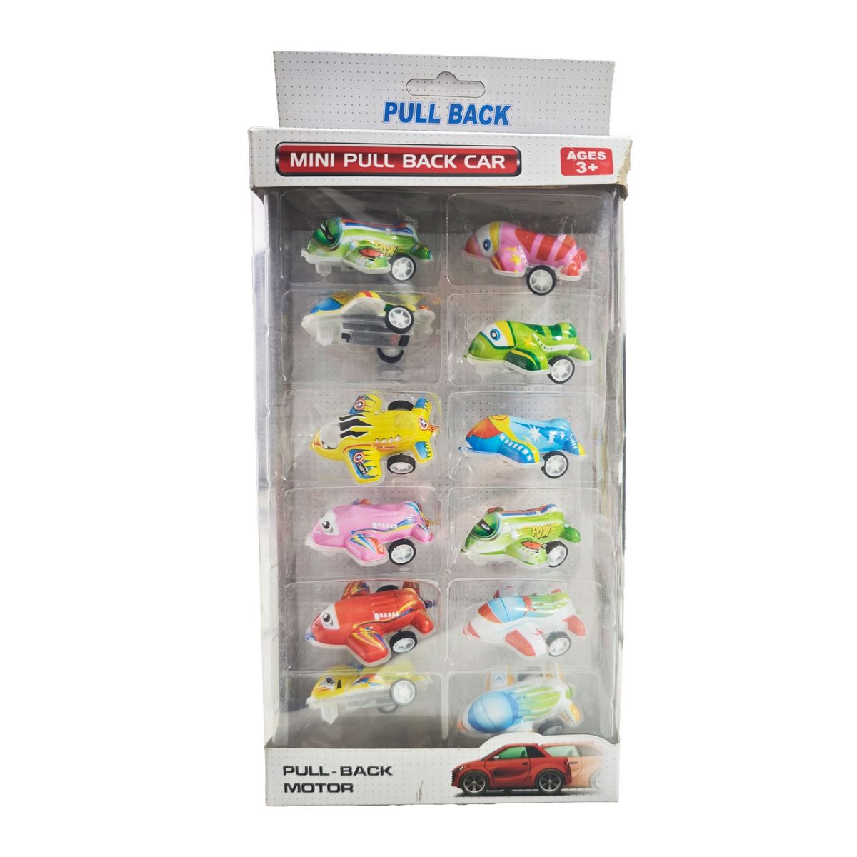 DAYOSHOP - Carros Y Aviones De Impulso Colección Juguete X 12 Pcs