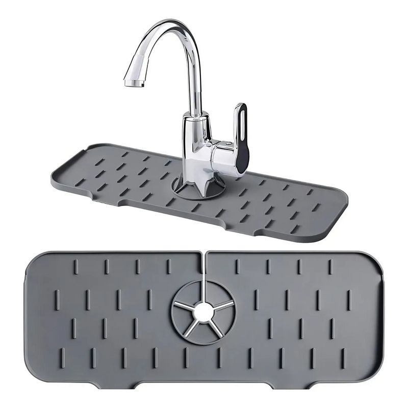 GENERICO - Alfombrilla Tapete Salpicaduras De Agua Para Grifo Fregadero