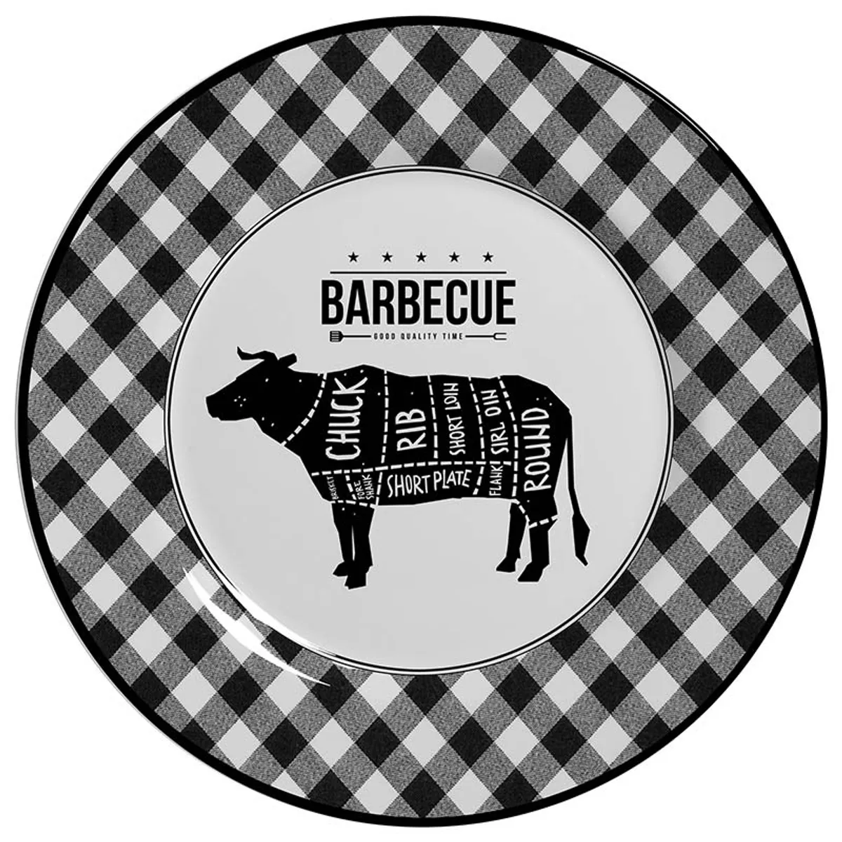 ALLEANZA - PLATO LLANO-PRINCIPAL BARBECUE