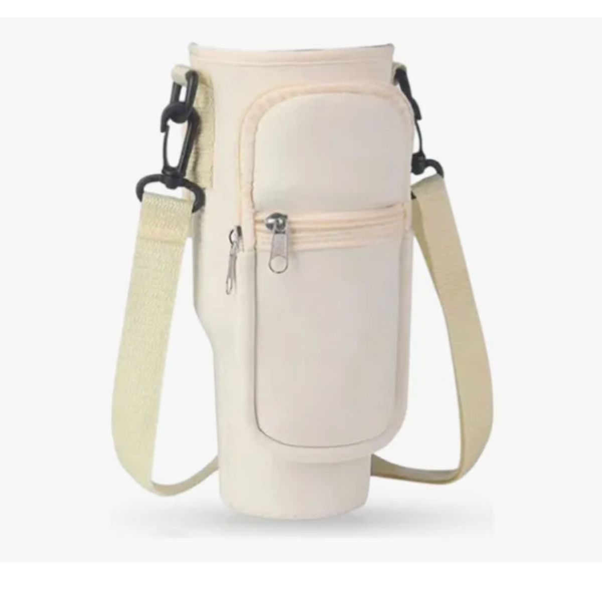 INNOVA - Funda Porta Termo Compatible Stanley Con Compartimientos Beige
