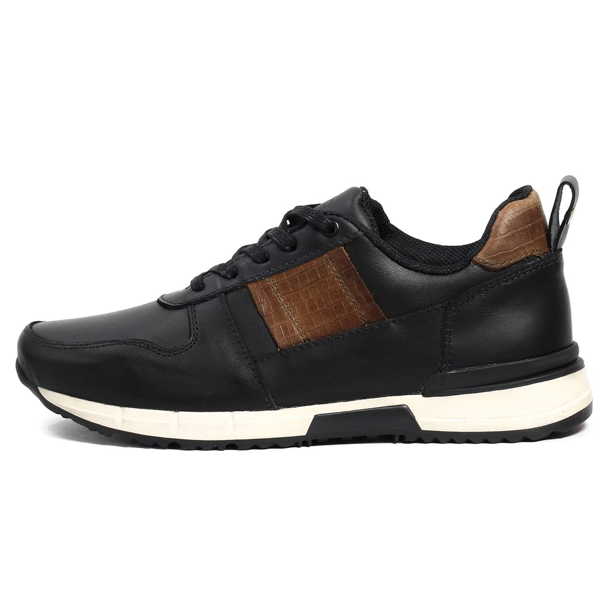 VILLABONR - Tenis en Cuero para Hombre VillabonR VL-3036 Negro