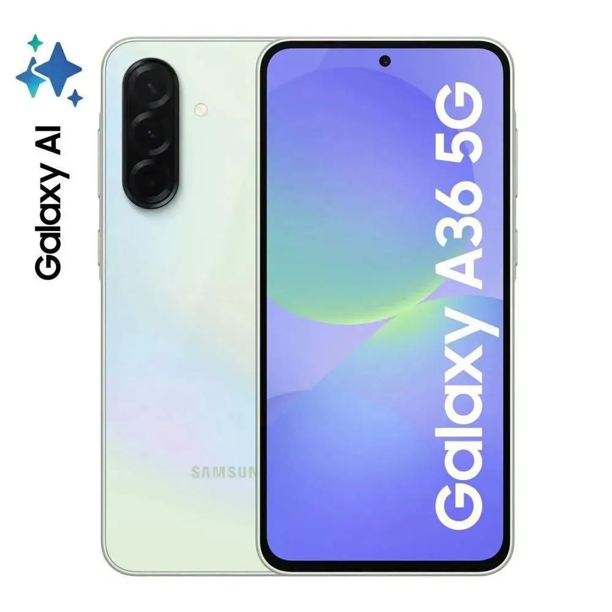 SAMSUNG - Celular Samsung A36 5G 256GB-8GBRAM-Cámara 50 MP-Frontal 12MP-6.7" Verde
