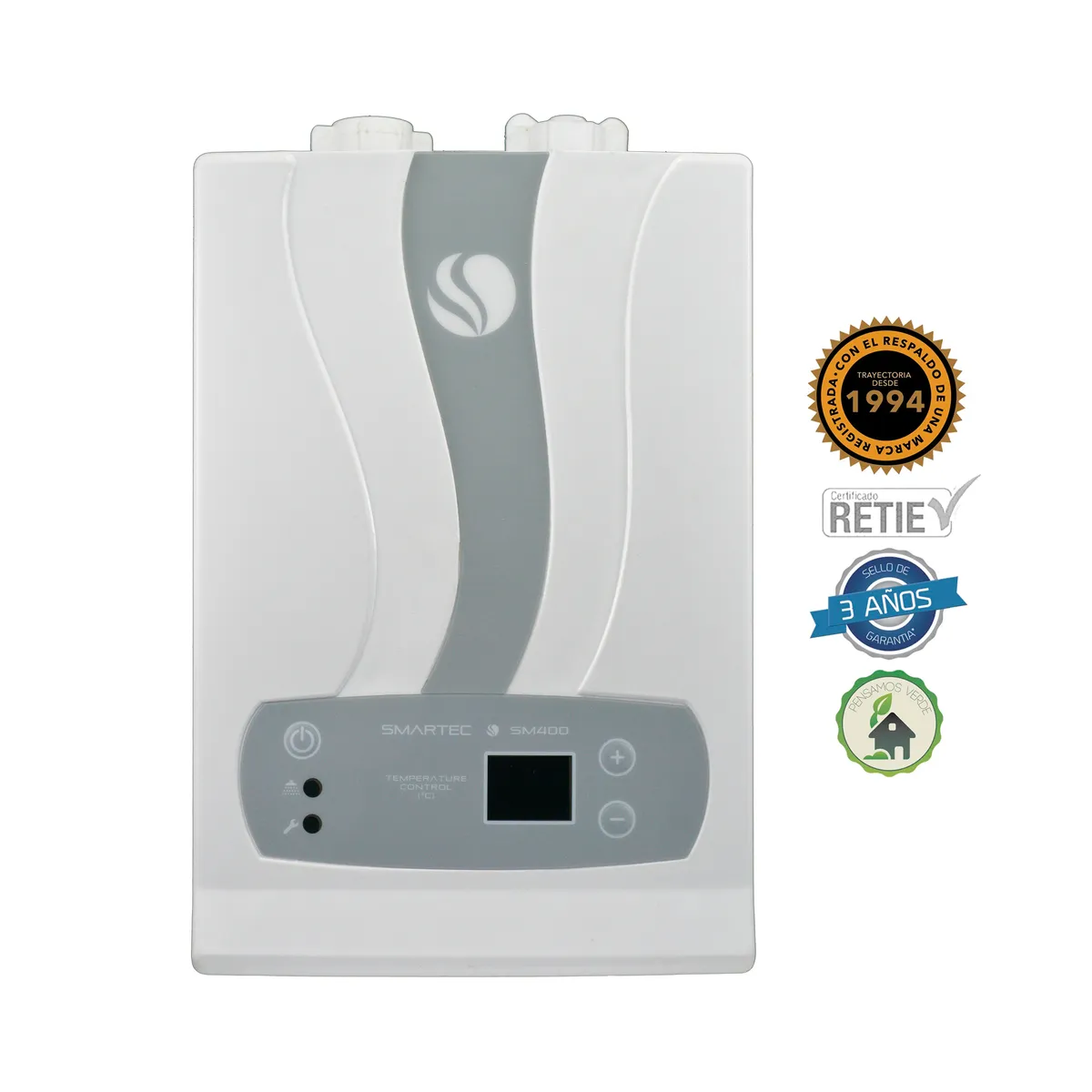 SMARTEC - Calentador de Agua Eléctrico 5-9 Litros Bifásico