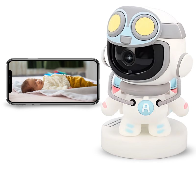AMERICAN GENERICS - Cámara De Seguridad Robot Wifi Monitor De Bebé App Yoosee