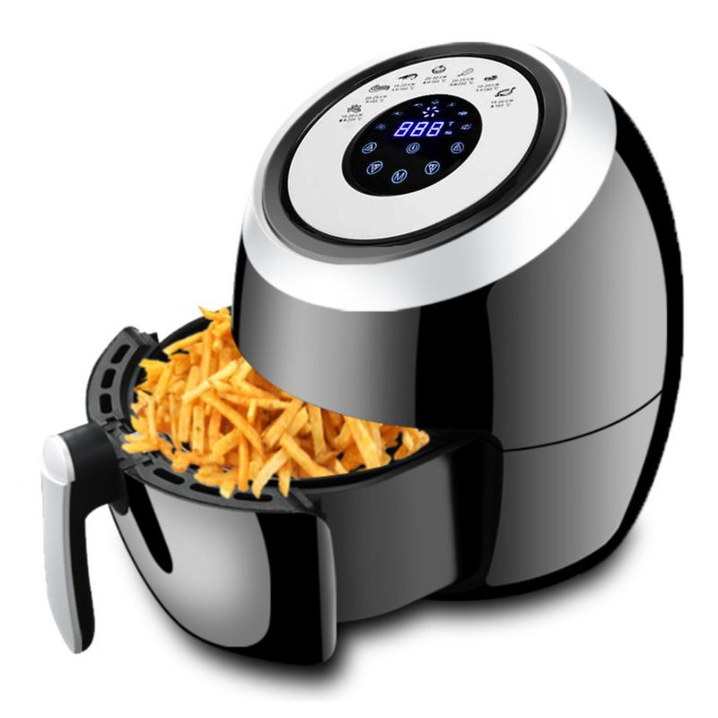 GENERICO - Freidora De Aire Sin Aceite Air Fryer Oven 55L Swisshome