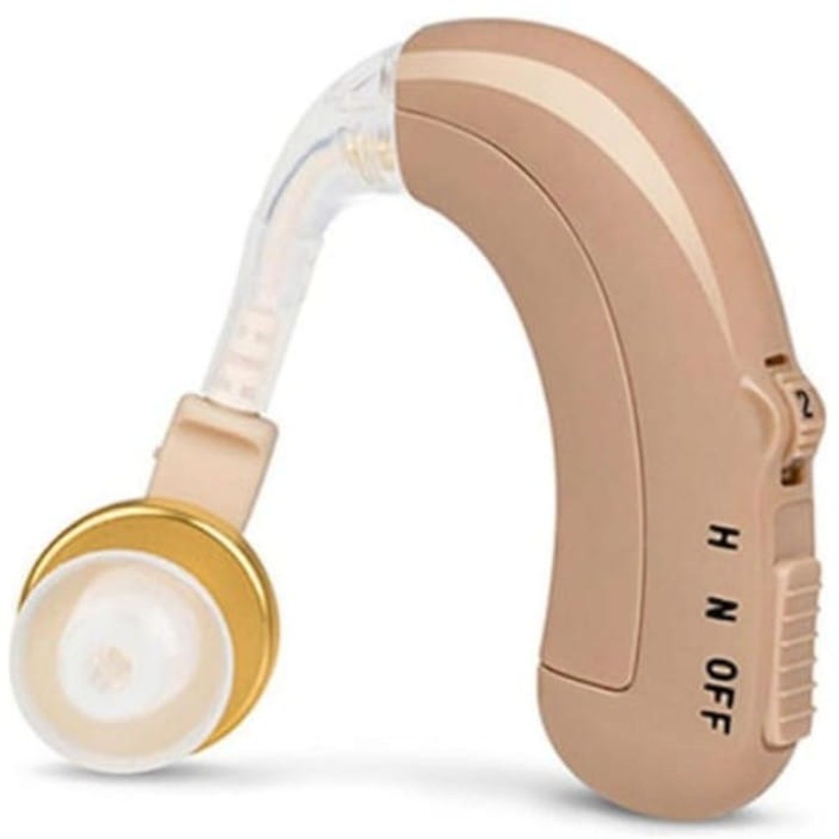 GENERICO - Audífono Recargable  amplificador de sonido XB-202 + Estuche