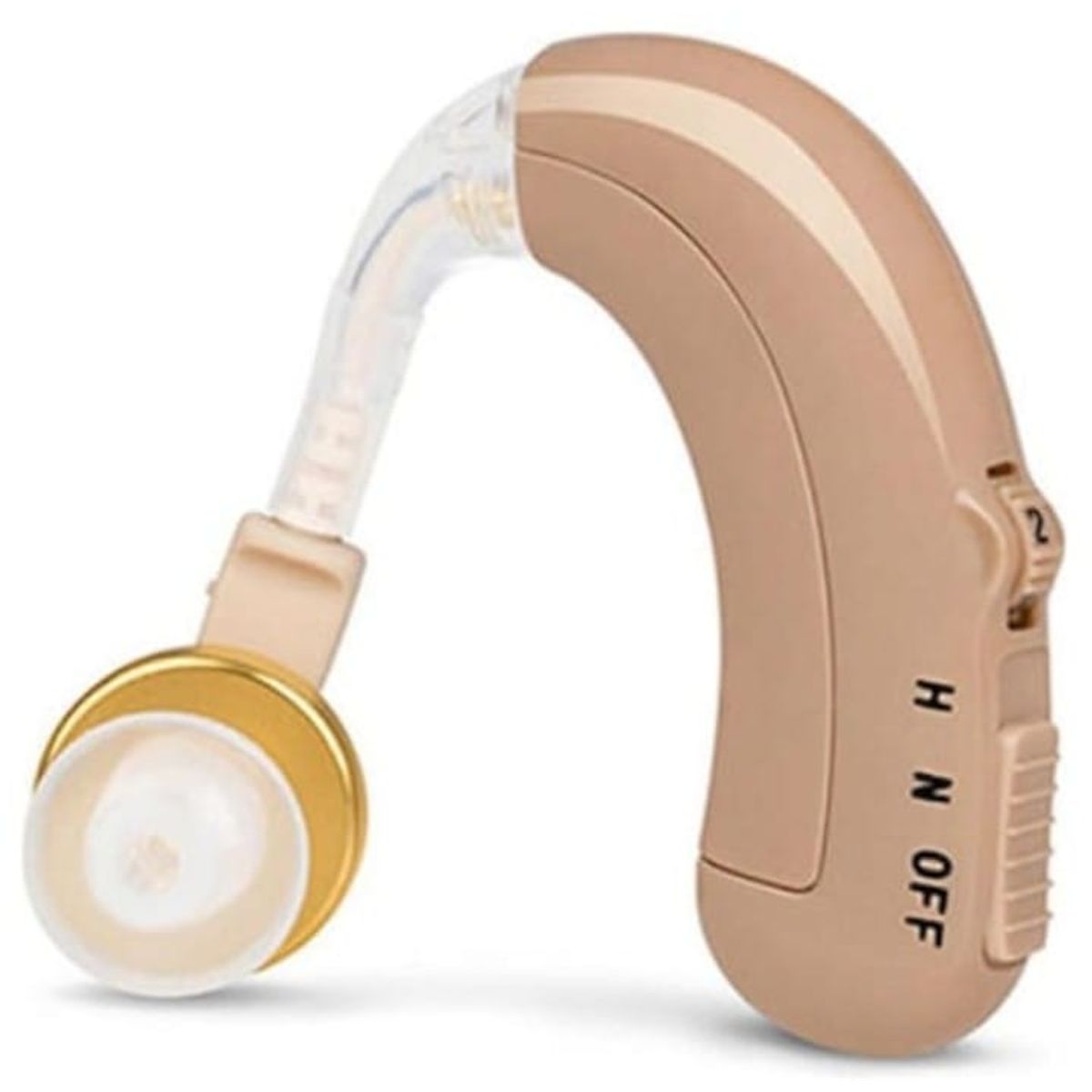 GENERICO - Audífono Recargable  amplificador de sonido XB-202 + Estuche