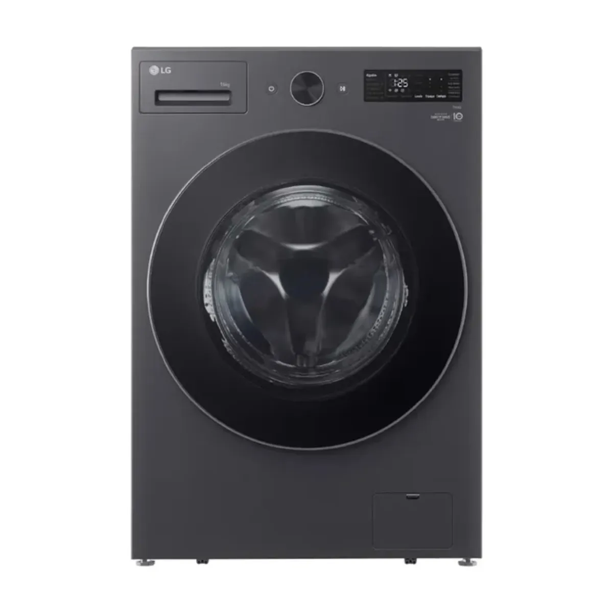 LG - Lavadora LG Carga Frontal 16 Kilos WO16EGNTSP Negra