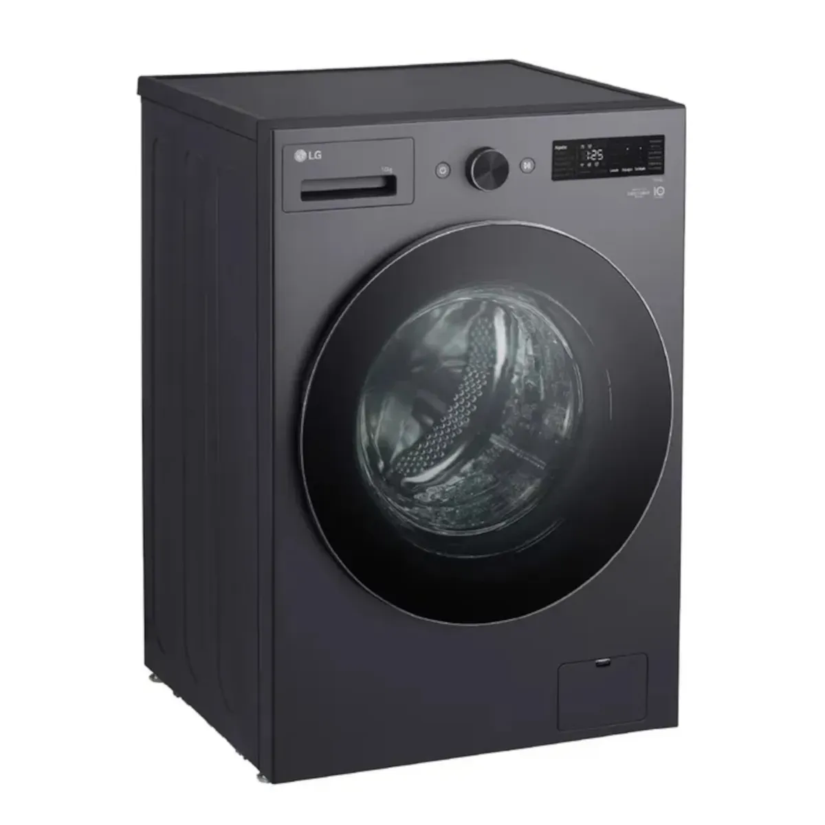 LG - Lavadora LG Carga Frontal 16 Kilos WO16EGNTSP Negra
