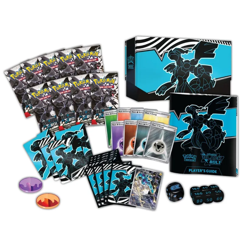POKEMON - Elite Trainer Box Black Bolt Pokémon TCG Ingles