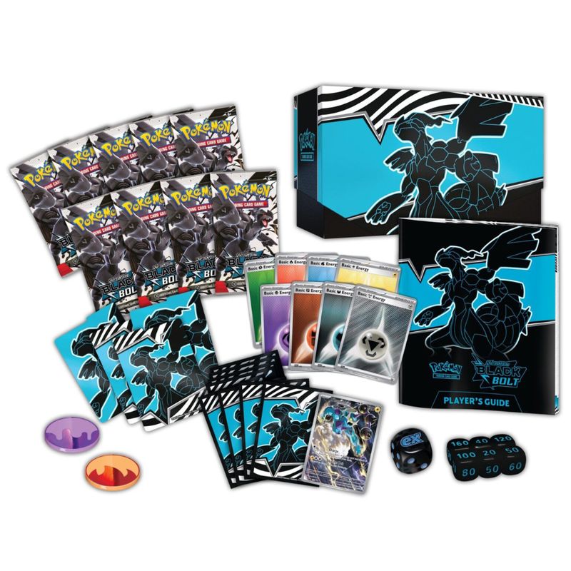 POKEMON - Elite Trainer Box Furor Negro Pokémon TCG Español