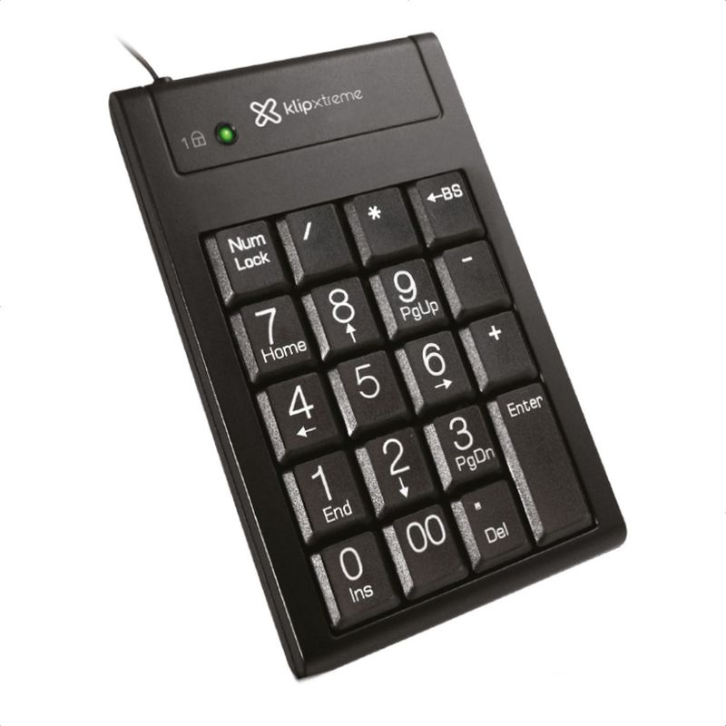 KLIP XTREME - Teclado USB Numérico Keypad Klip Xtreme KNP-100 Abacus