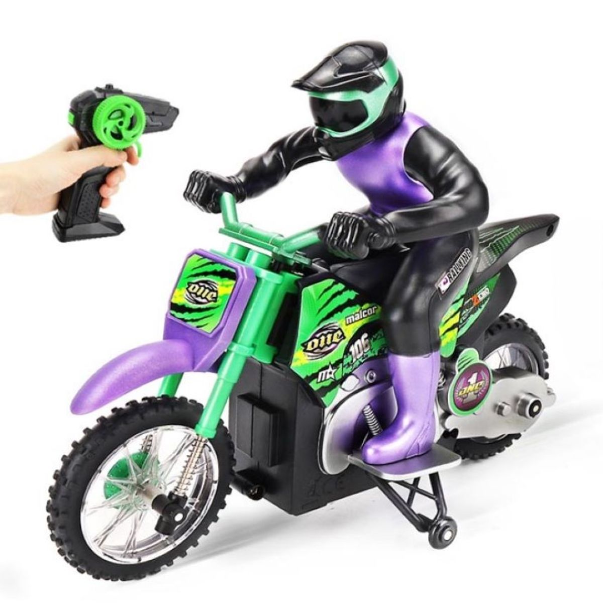 ZHOPI CO - Moto Acrobatica A Control Remoto Drifting Stunt Rc