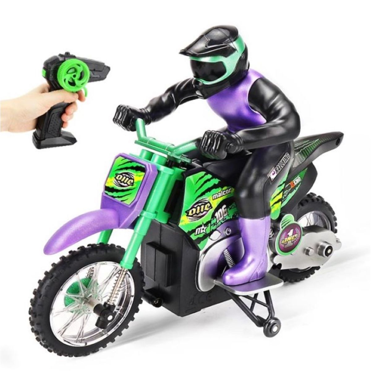 ZHOPI CO - Moto Acrobatica A Control Remoto Drifting Stunt Rc