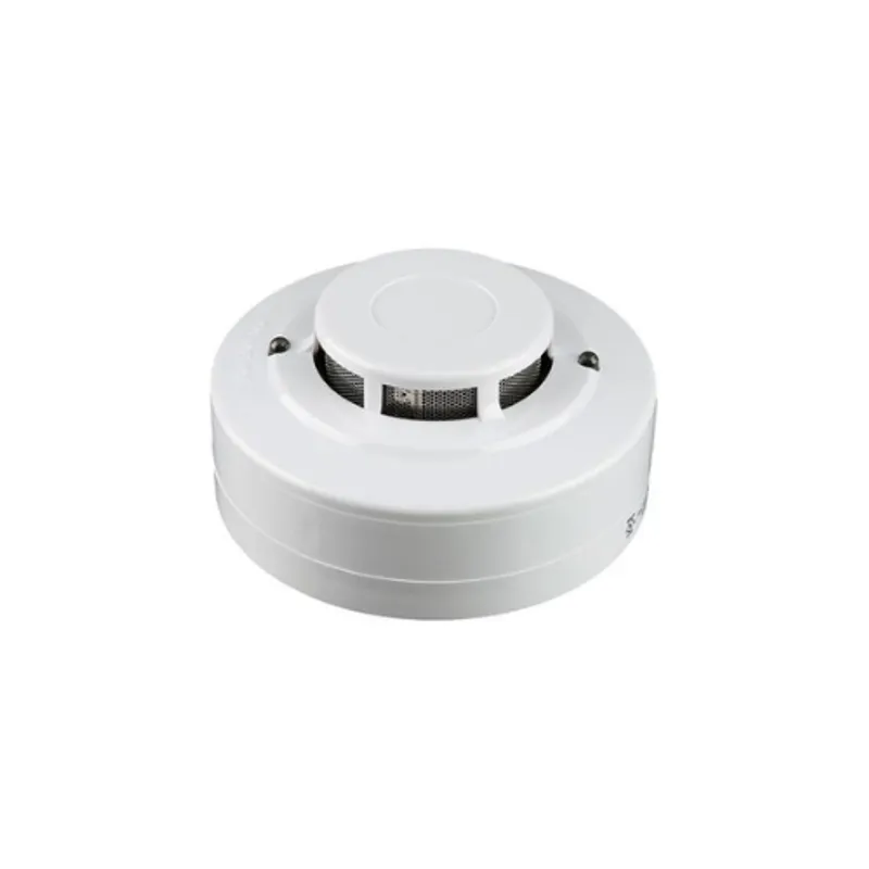 GENERICO - SENSOR DE HUMO FOTOELECTRICO 4 HILOS CON BASE 12V AUTO RESET