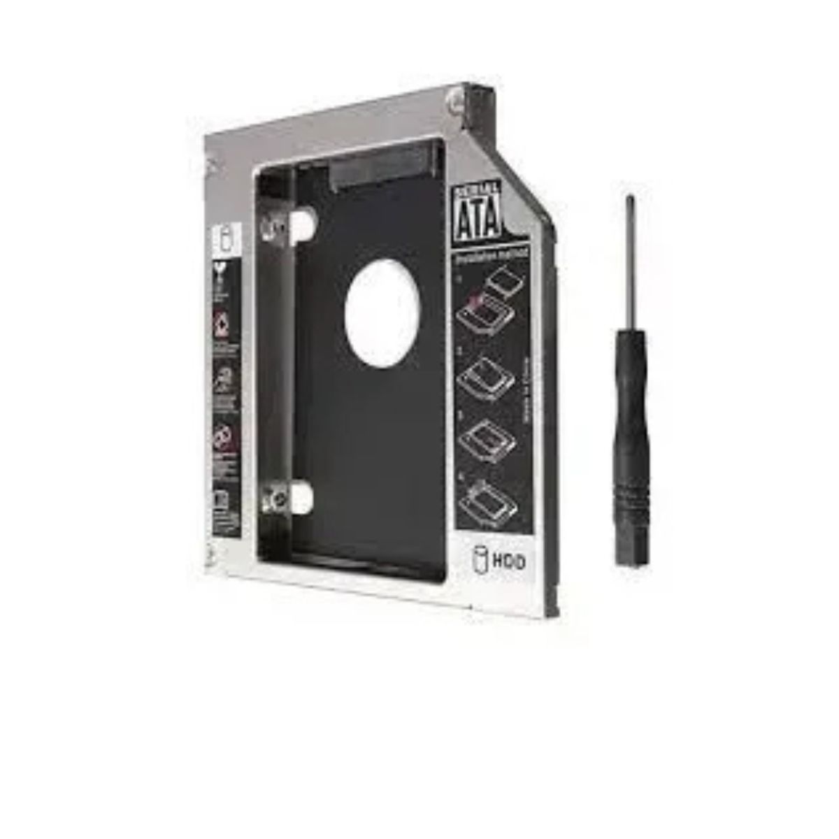 JALTECH - Caddy Porta Disco Duro Dvd 9.5mm Slim B571b 10990