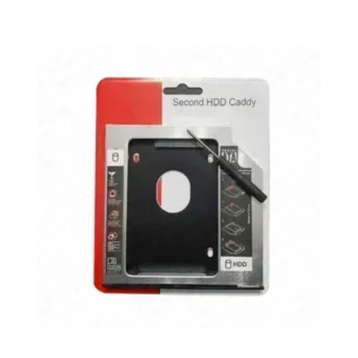 JALTECH - Caddy Porta Disco Duro Dvd 9.5mm Slim B571b 10990