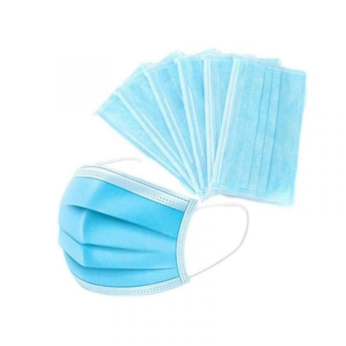 GENERICO - Tapabocas Termosellados Caja x50 Unidades AZUL Hipoalergénico