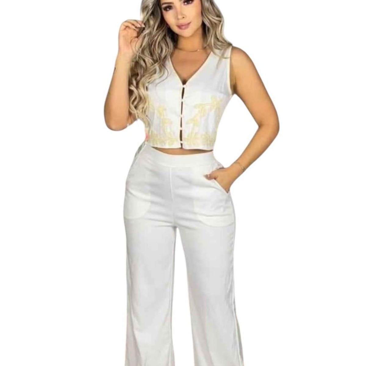 PAATAL - Coordinado Bordado Premium