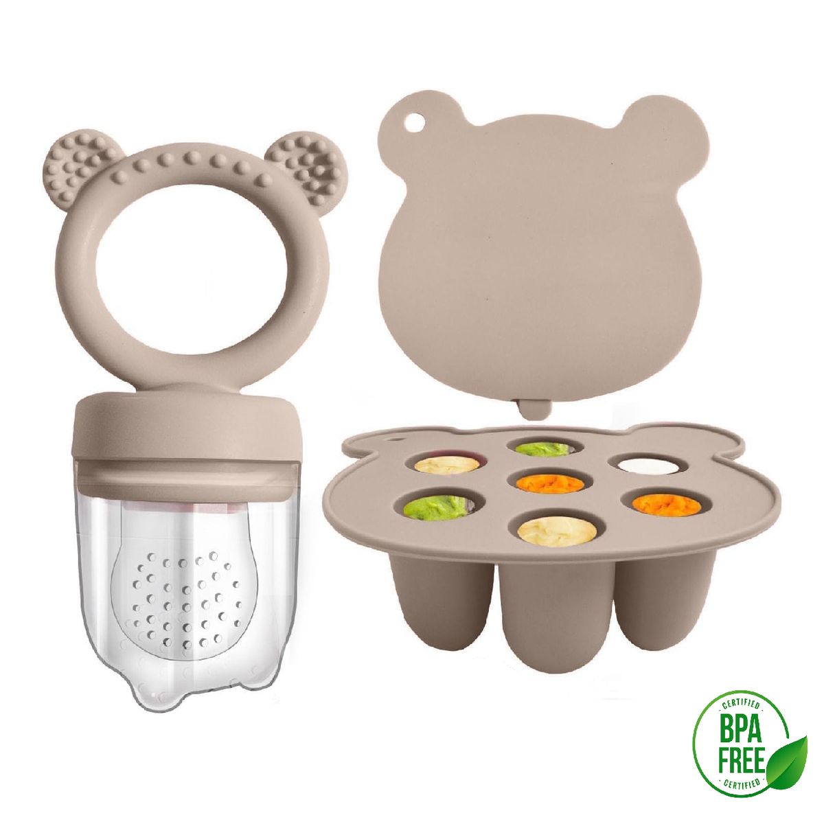 MUNDO BEBE - chupo fruta mas molde bebe niño niña