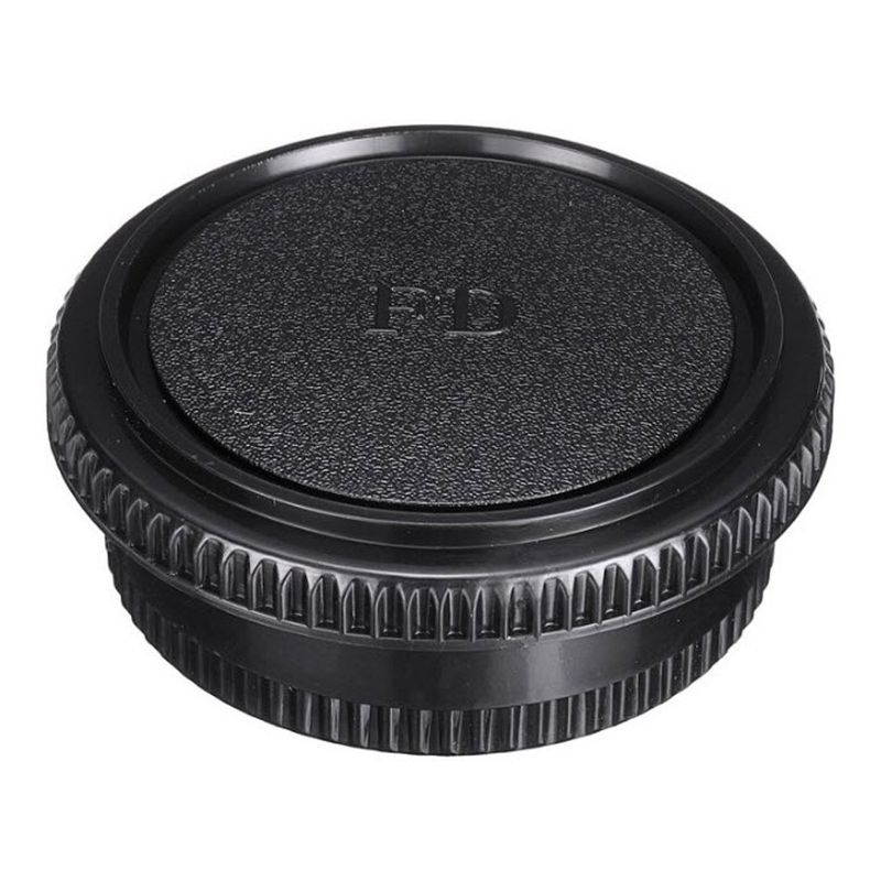 GENERICO - Tapa Cuerpo Y Objetivo Para Camaras Canon Montura Fd