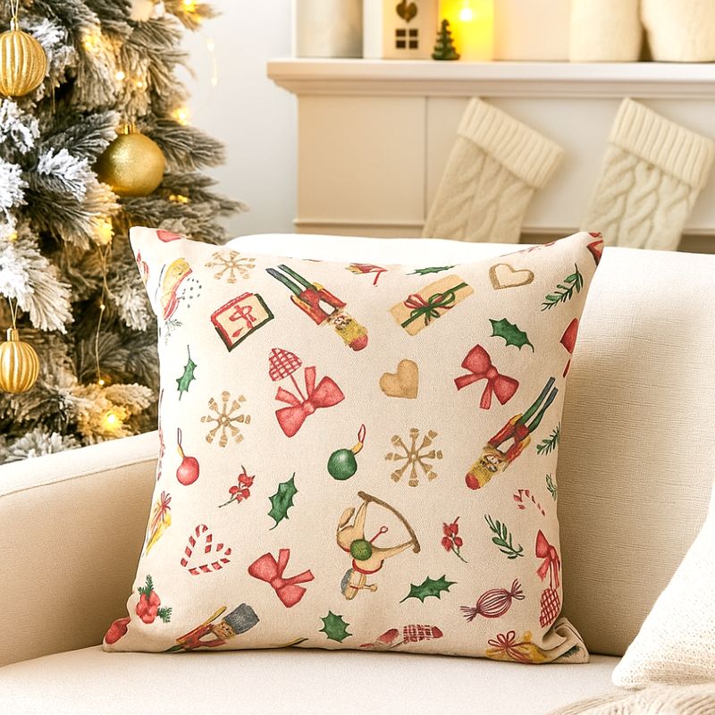 NOSSARENA - Cojin cascanueces 45x45cm