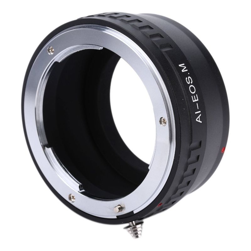 GENERICO - Anillo Adaptador Lentes Nikon F Ai Para Canon Eos M Ef-m