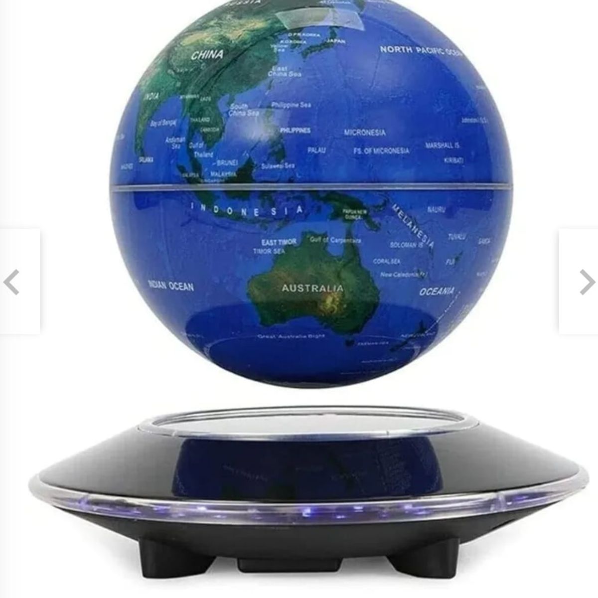 GENERICO - Lampara de levitacion globo terráqueo flotante