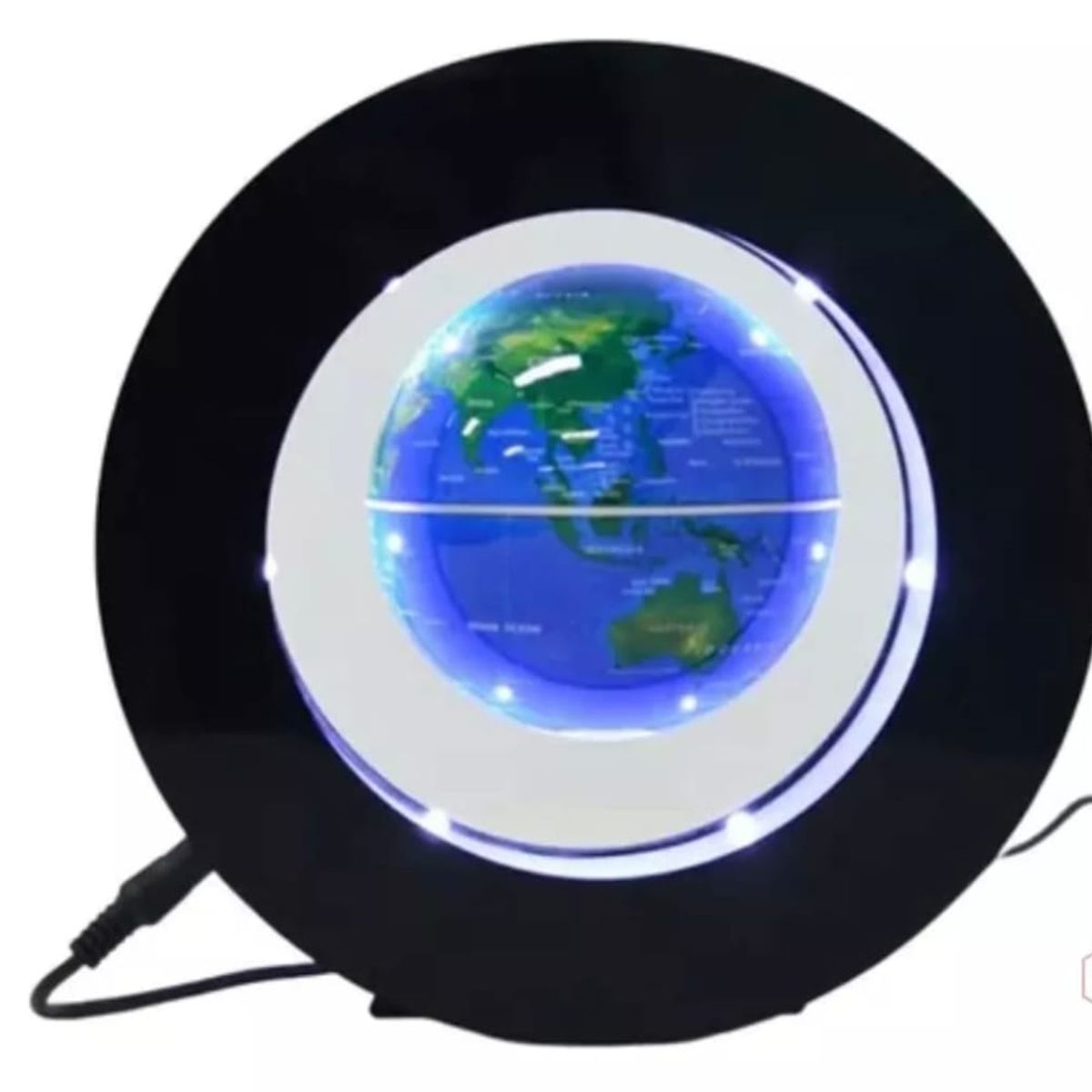 GENERICO - Lampara de levitacion globo terráqueo flotante