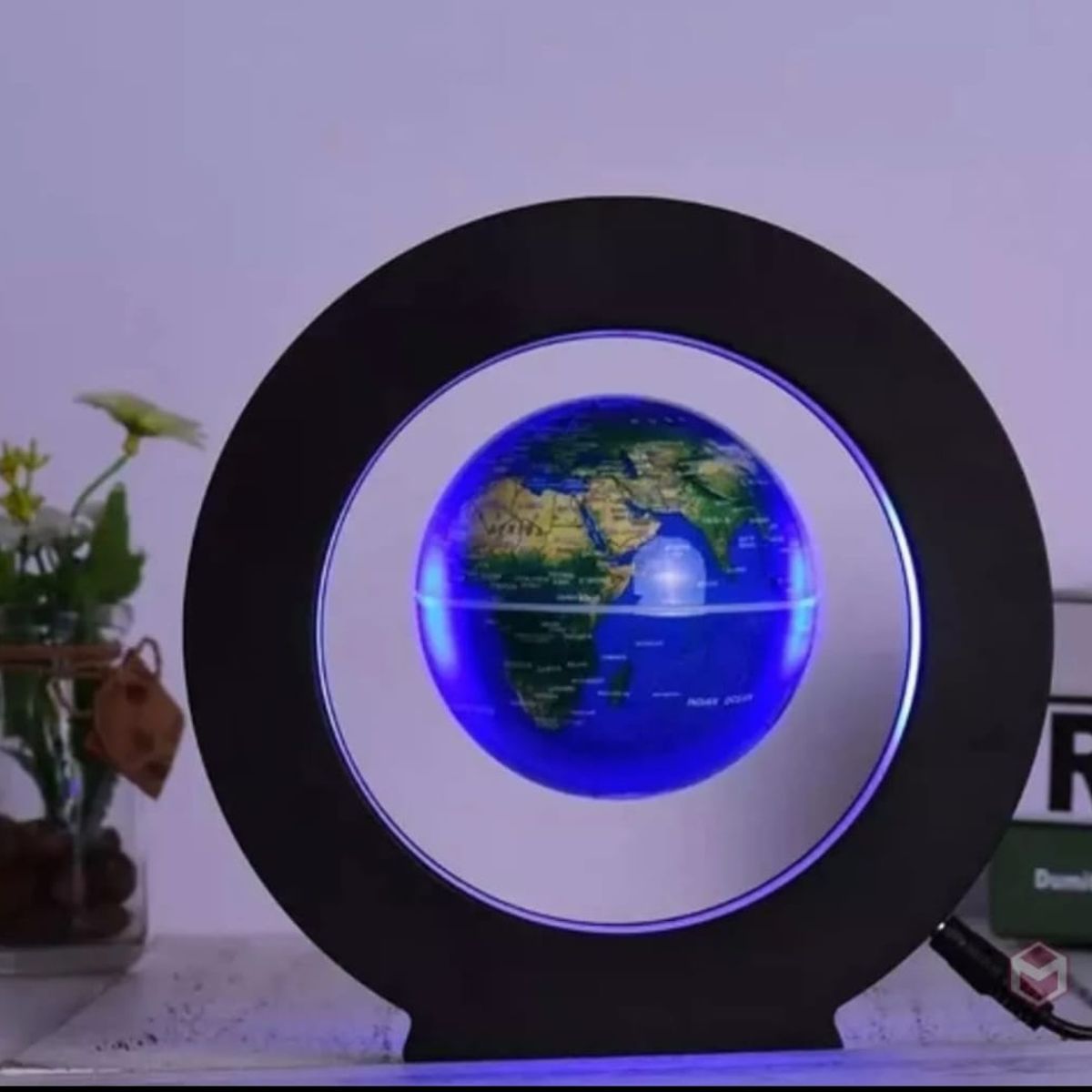 GENERICO - Lampara de levitacion globo terráqueo flotante