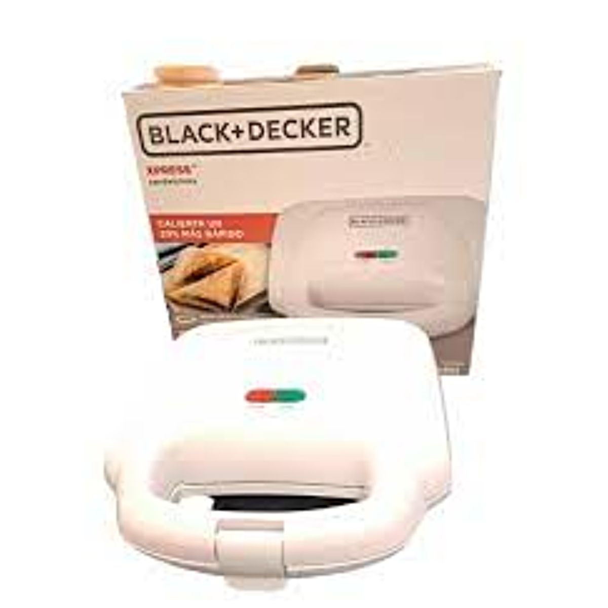 BLACK+DECKER - Sandwichera Asador Calentador Black+decker 2 Puestos Sm1000w