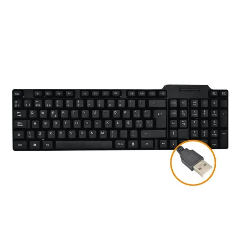 BASIK TECH - Teclado Basik Tech Usb Bsk08t 80164