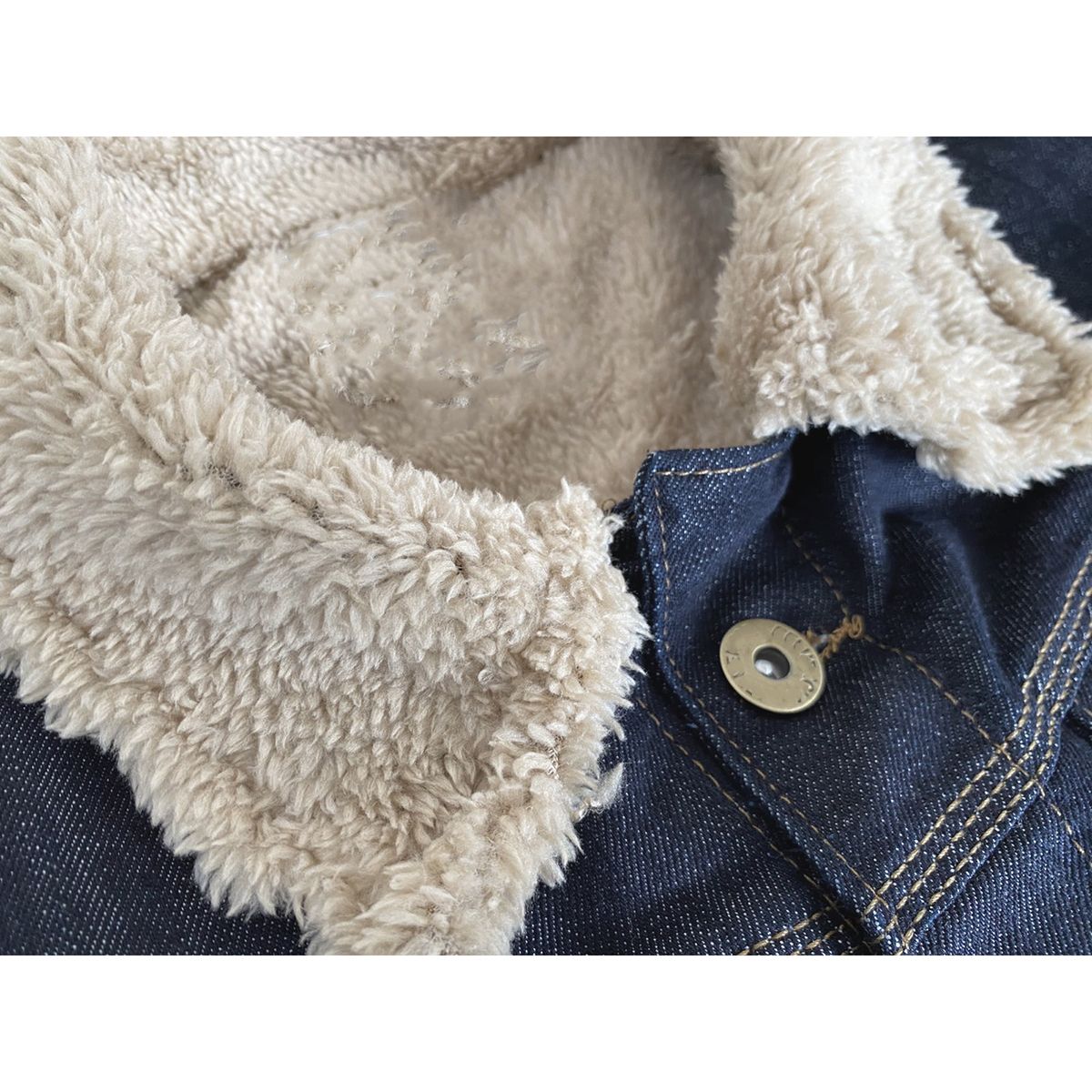 THE CLOTHING COMPANY - Chaqueta Hombre Jean Ovejera