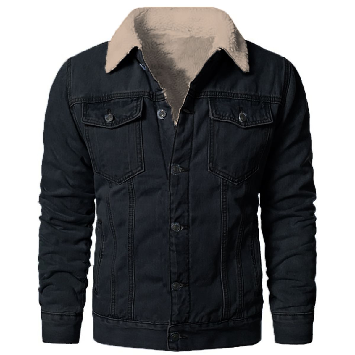 THE CLOTHING COMPANY - Chaqueta Hombre Jean Ovejera