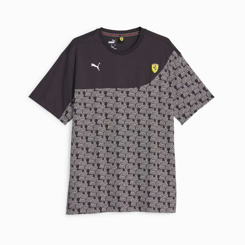 PUMA - CAMISETA FERRARI RACE AOP TEE PUMA HOMBRE