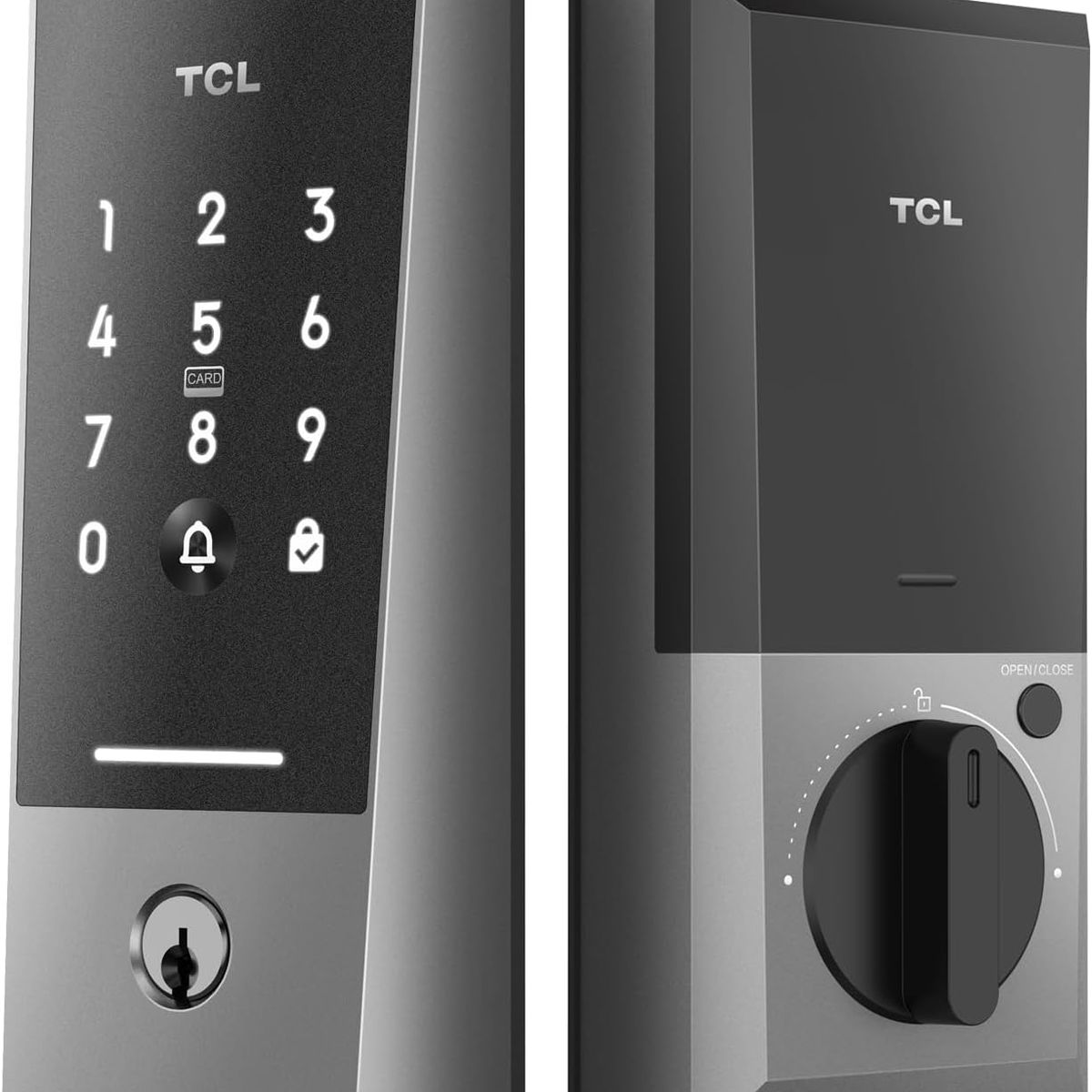 TCL - Cerradura Digital Inteligente TCL Smart Lock D2 WiFi PIN Tarjeta FOB APP
