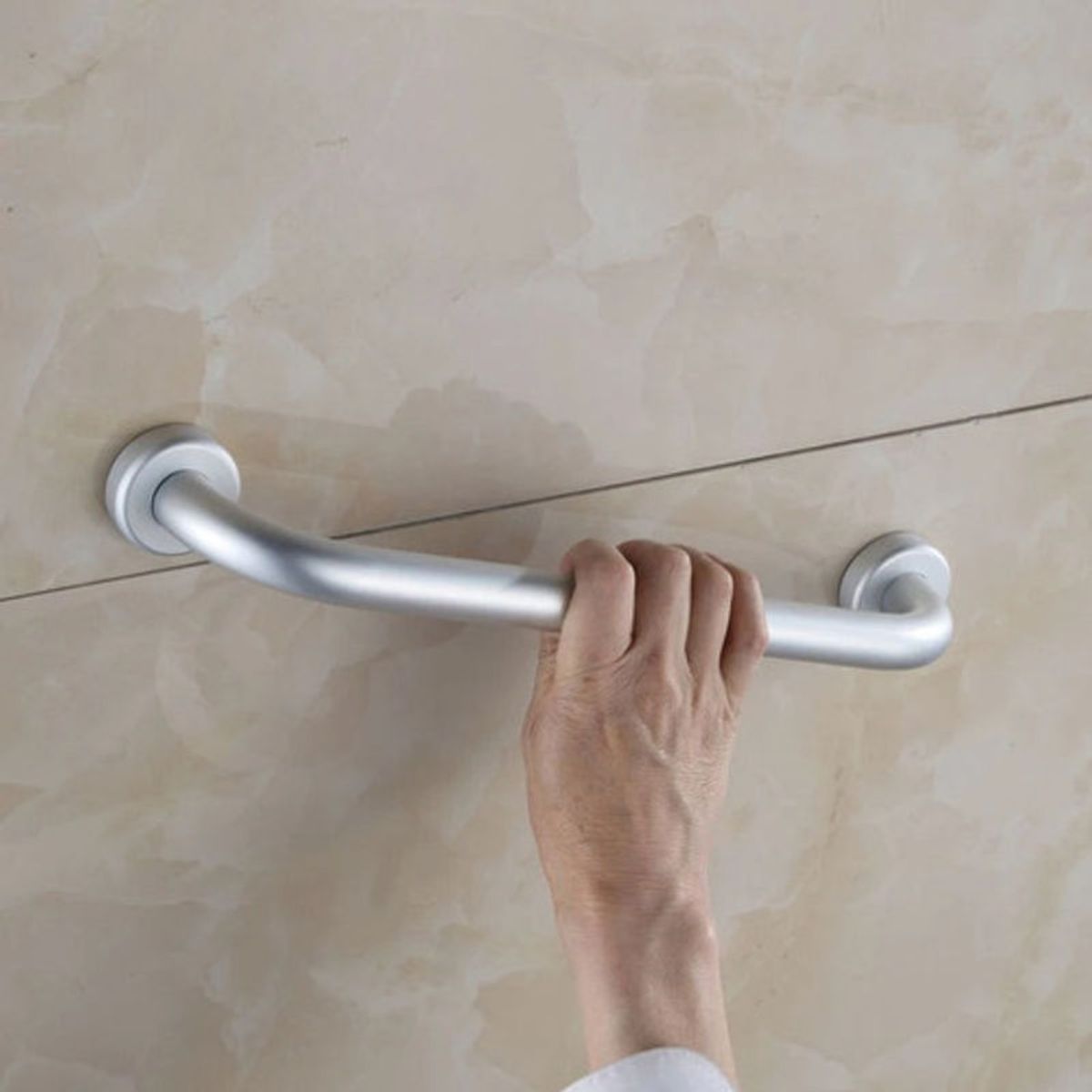BOCCHERINI - Barra Seguridad para baño 60 Cm En Aluminio Inoxidable Boccherini