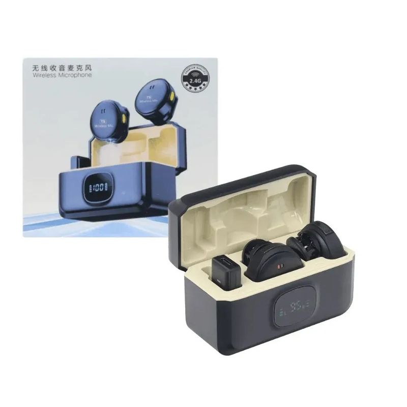 JALTECH - Microfonos Tipo C 2.4g X2 F31 Tc 2 30734