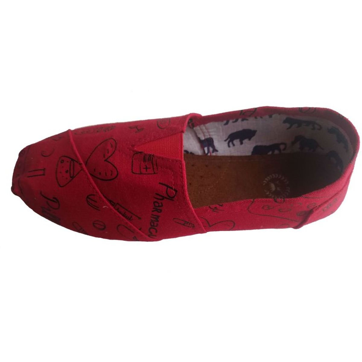 100 - Zapatillas rojas cartoon
