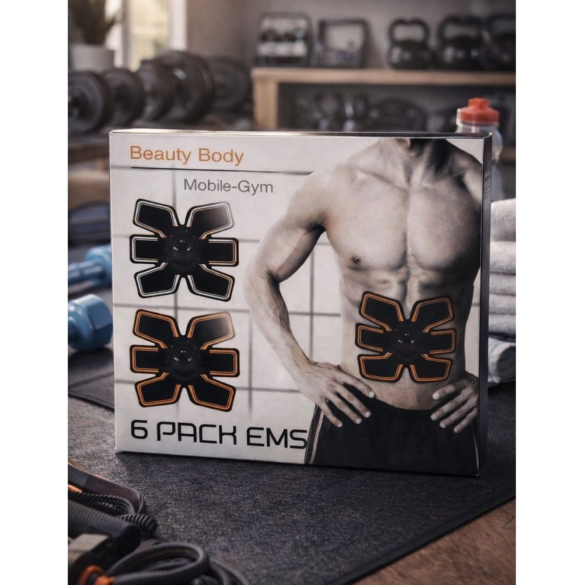 GENERICO - Equipo Fitness EMS Portátil Mobile Gym 6 Pack