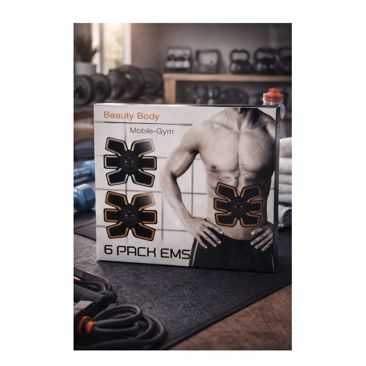 GENERICO - Equipo Fitness EMS Portátil Mobile Gym 6 Pack