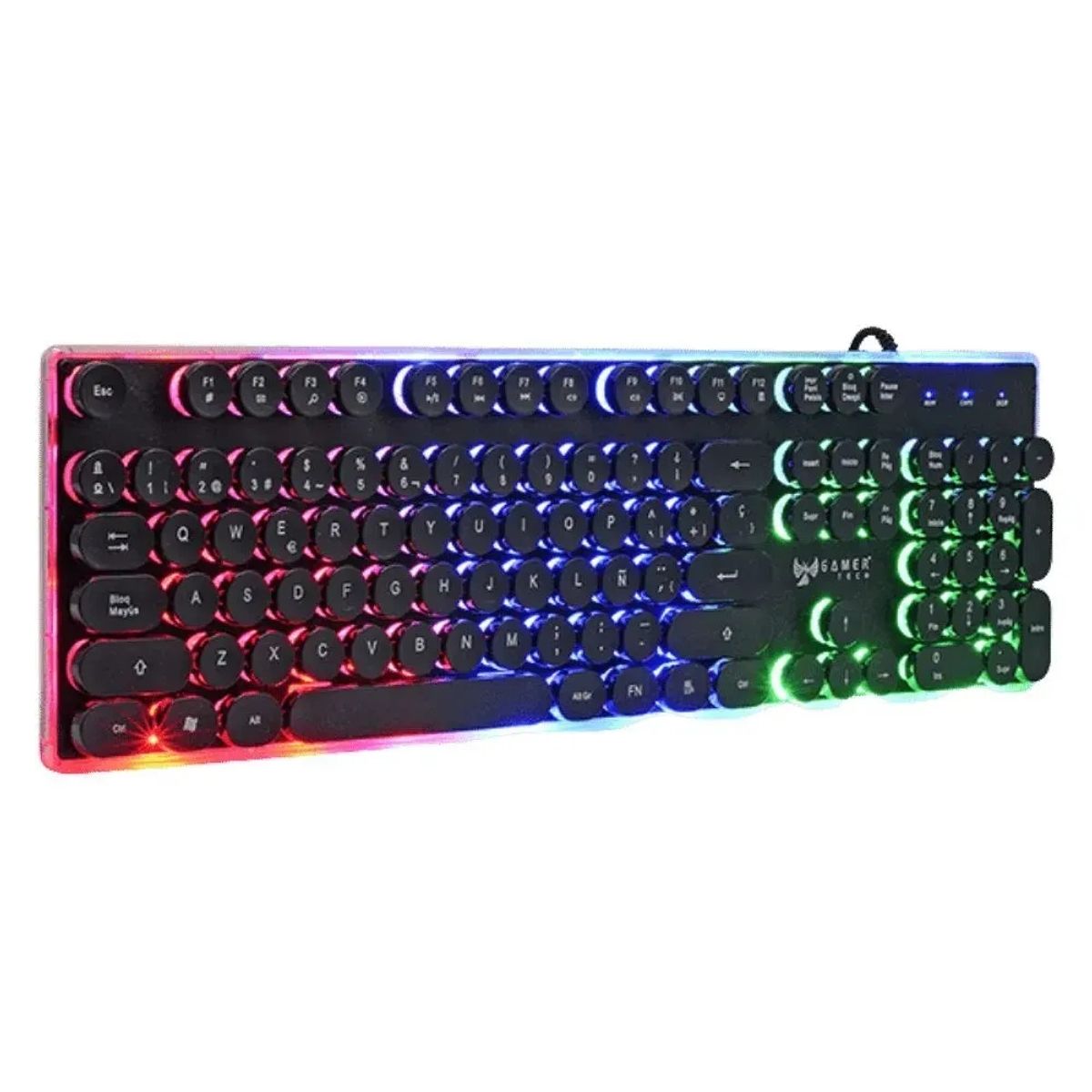 GAMER TECH - Teclado Usb Gamer Tech Gt700t 10902
