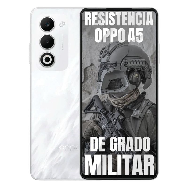 OPPO - Celular OPPO A5 5G 256GB8GB - Blanco