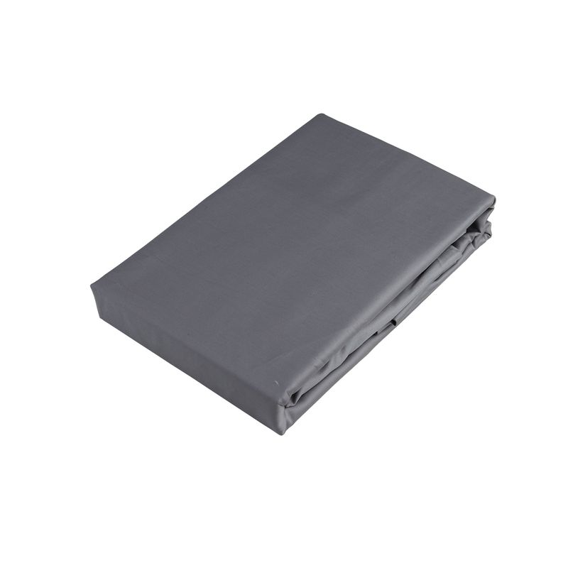 CARESTINO - Sábanas 300 Hilos Para Practicuna de 70x104cm Gris Carestino