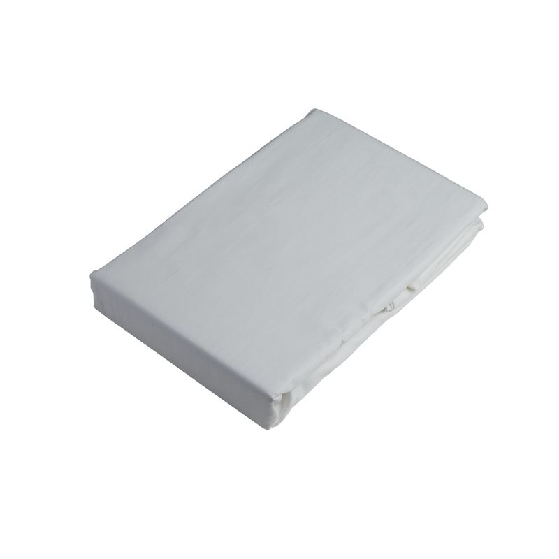 CARESTINO - Sábanas 300 Hilos Para Practicuna de 70x104cm Blanco Carestino