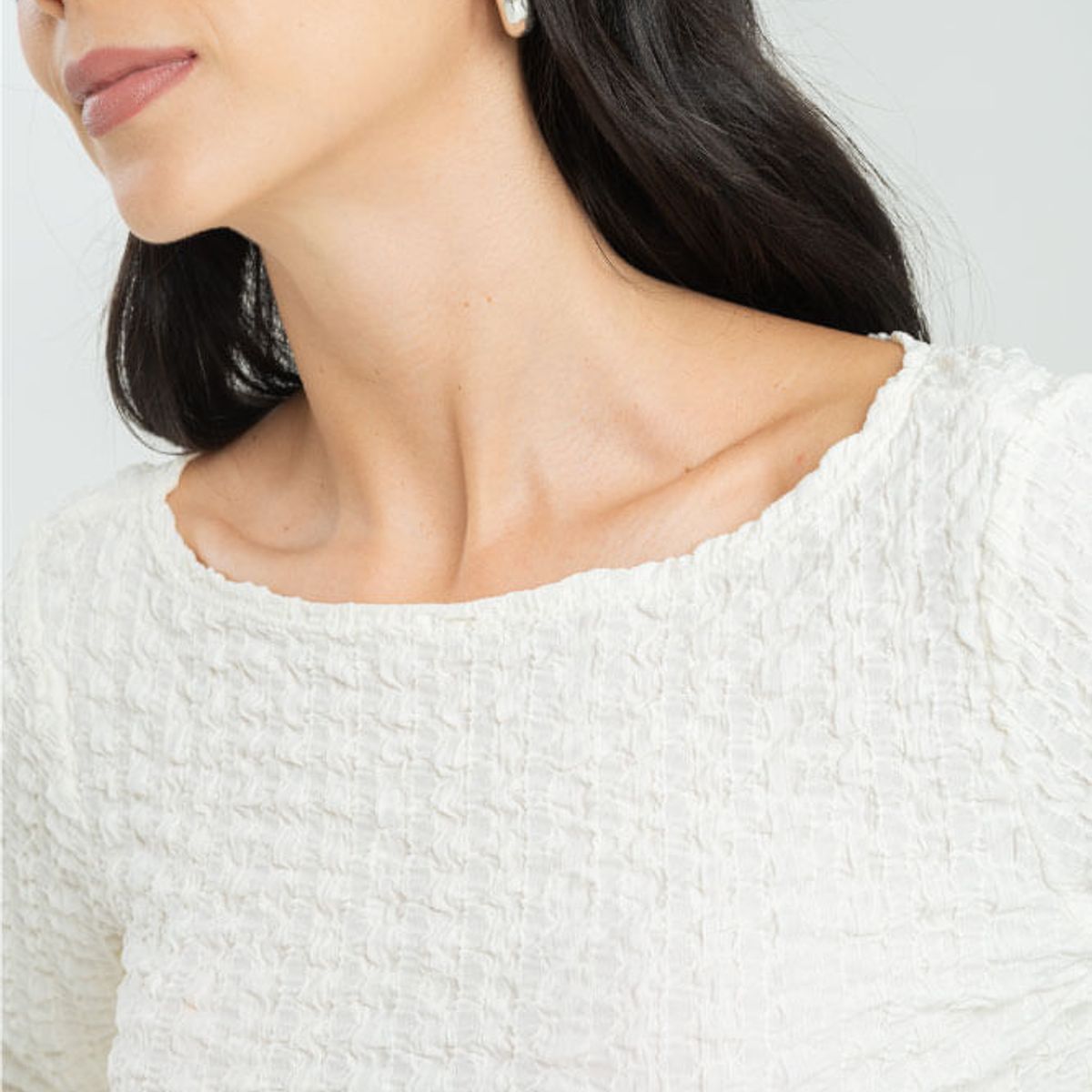 RAGGED - Blusa carson Marfil Ragged